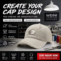 Casquette de baseball vintage déchirée et usée avec logo personnalisé en métal, en coton délavé, bords effilochés, non structurée, à visière incurvée, pour le sport