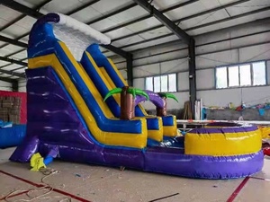 زحليقة مائية تجارية صغيرة رائجة من كالوين، زحليقة مائية تجارية قابلة للنفخ بتصميم رخامي للبالغين للتأجير في الحفلات - Product Image 3