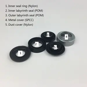 Chinese Manufacturer Conveyor Spare Parts Carbon Steel Bearing Stand And Labyrinth Seal ID 20mm