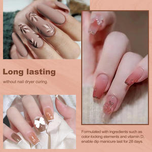 Poudre acrylique rose nude en vrac KUDAN pour ongles, produits professionnels de salon, poudre acrylique pour ongles - Product Image 5