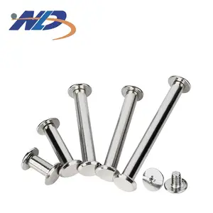 OEM Custom Stainless steel iron nickel plated hollow nail copper rivet M2-M2.5