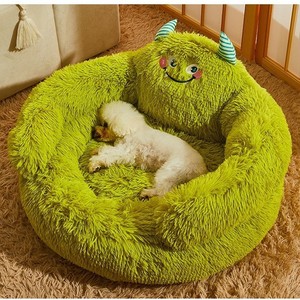 럭셔리 겨울 애완동물 둥지 고급 고양이 & 강아지 안전 침대 사계절용 대형견용 - Product Image 1