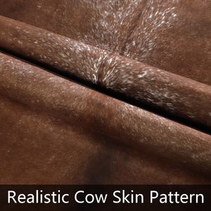 <span class=keywords><strong>Tappeto</strong></span> marrone pelle di mucca pelle di animale robusto <span class=keywords><strong>tappeto</strong></span> con stampa di mucca <span class=keywords><strong>tappeto</strong></span> da pavimento occidentale per soggiorno camera da letto - Product Image 3