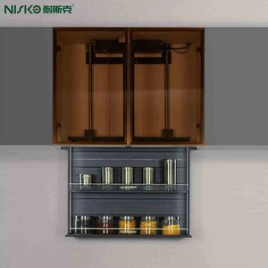 <span class=keywords><strong>Elevador</strong></span> de armario para <span class=keywords><strong>muebles</strong></span>, cesta extraíble superior y descendente, cesta de elevación eléctrica, colgador de cesta de elevación, cesta de cocina desplegable - Product Image 2