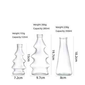 ग्लास सिंगल बड विंटेज उभरा हुआ फूल फूलदान घर की शादी के लिए थोक में स्पष्ट बड फूलदान मिनी प्यारा ग्लास फूलदान - Product Image 3
