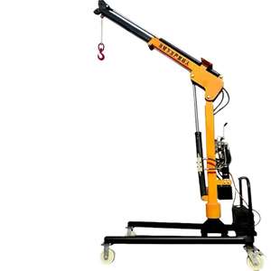 Petite grue télescopique électrique montée sur camion, palan électrique de levage de 1 tonne - Product Image 5