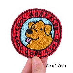 Patchs brodés animaux de dessin animé mignons à thermocoller, vente en gros, prix usine personnalisé pour vêtements et jeans - Product Image 5