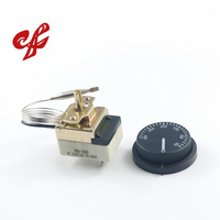 Thermostat capillaire CF 320C pour contrôle de température de four électrique, régulateur de température pour four à pizza, coupure de sécurité