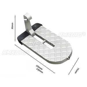 Marchepied latéral de voiture, version étendue de la marchepied supérieure, universel pour SUV tout-terrain, assistance à la montée, accessoires automobiles - Product Image 4