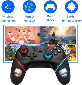 Vendita calda per Nintendo <span class=keywords><strong>Switch</strong></span> Pro Gamepad nero senza fili BT <span class=keywords><strong>Controller</strong></span> di gioco con funzione di motore di vibrazione - Product Image 3
