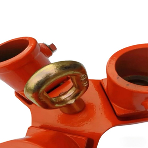 Trépied de levage de secours, support triangulaire pour puits de pompier, support de levage de tuyaux simple <span class=keywords><strong>avec</strong></span> poulie - Product Image 4