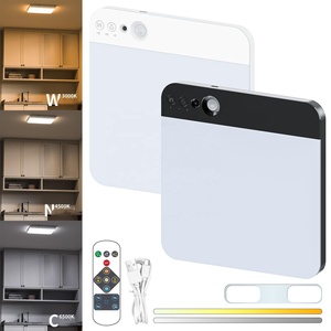 Plafonnier LED rechargeable à détecteur de mouvement avec télécommande sans fil, lumière intelligente à piles, 3 températures de couleur, lumière activée par le mouvement - Product Image 6
