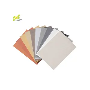 Fireproof Construction Exterior Concrete Materials 6mm 9mm Colored Luxury House Fibre Cement Wall Board China