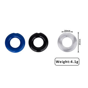 Juego de 3 anillos de pene premium: Soporte de erección fuerte súper elástico que mejora el rendimiento sexual para hombres - Product Image 3