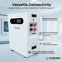 Batterie LiFePO4 IP20 51,2V 330Ah 16,896kWh avec 10000 cycles et température de fonctionnement de 0 à 55°C pour les onduleurs SMA//Goodwe