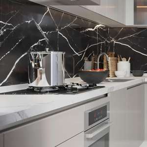 ตู้ครัวครบชุดทำจากไม้เนื้อแข็งดีไซน์อเนกประสงค์และปรับแต่งเฟอร์นิเจอร์ได้ตามต้องการ - Product Image 2