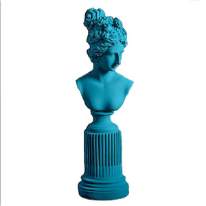 Decoración del hogar nórdico creativo <span class=keywords><strong>Furia</strong></span> estatuilla estatua decoración adornos para el hogar regalo de inauguración accesorios para el hogar artesanías de resina - Product Image 2