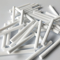 Parfum d'huile essentielle sans colle blanche sans odeur absorbant la mèche désodorisant de voiture bâton de diffuseur de coton