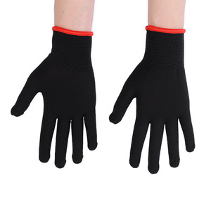 Gants de travail en nylon et polyester, 13 aiguilles, texturés, antidérapants, respirants, pour le secteur de la construction - Product Image 4