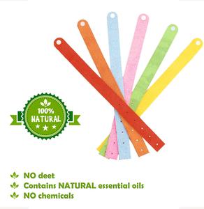 Pulsera Repelente de Mosquitos 100% <span class=keywords><strong>Citronela</strong></span> Sin DEET, Tamaños Ajustables, Accesorio Sólido - Product Image 2