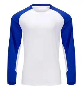 Allenamento in palestra da uomo allenamento in esecuzione calcio Sport da uomo maniche lunghe per maglietta dri-fit per uomo