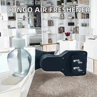 Diffuseur de parfum en bouteille de verre à mèche écologique pour les recharges de parfum mural à la maison ou au bureau