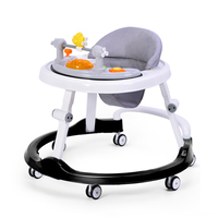 Trotteur pour bébé 2023 multi-fonction réglable en hauteur/haute qualité top vente trotteur pour bébé marche/trotteur pour bébé à 8 roues avec jouet