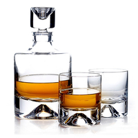 Juego de Decantador de Whisky con Diseño Nuevo 2024 con 2 Vasos para Licor