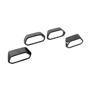 4 Piezas de Cubiertas Decorativas para las Rejillas de Ventilación del Salpicadero en Fibra de Carbono Seca para Lamborghini Urus 2018-2025, Decoración Interior para las Salidas de Aire Acondicionado - Product Image 5