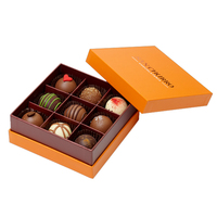 Boîte-cadeau personnalisée de luxe pour chocolats et bonbons avec insert, emballage en carton premium pour cadeaux, vente au détail et image de marque