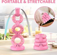 Ventilateur alimentaire portable avec col de cygne flexible, électrique/à piles rechargeables, pour usage extérieur et domestique, ventilateurs anti-mouches pour tables