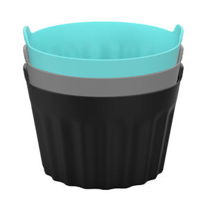 Vente flash : Moules à muffins réutilisables en silicone, moules à pâtisserie, mini moules à gâteaux ronds en silicone, moules en silicone - Product Image 6