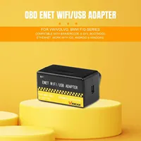 Adaptateur VXSCAN OBD ENET WIFI/USB DOIP pour BMW Série F/G Interface Ethernet Compatible avec IOS Android & Windows