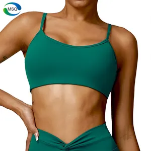 Soutien-gorge de sport sexy pour femmes Gym Fitness Quick Dry Top Workout Running Slim Straps Yoga Bra