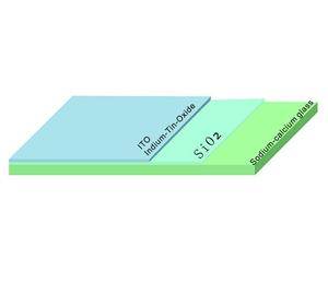 Verre Ito conducteur à revêtement résistant à la chaleur 0.2-3mm personnalisé verre carré épais transparent <span class=keywords><strong>pour</strong></span> laboratoire - Product Image 5