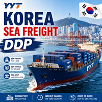 Expédition maritime de la Chine vers la Corée, livraison express DDP porte-à-porte, transitaire de fret, transitaire de la Chine vers les États-Unis