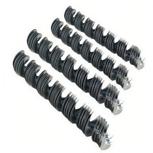 Couteau de vol de tarière de convoyeur à vis forant des lames laminées à froid continues pour l'équipement de traitement des déchets miniers agricoles - Product Image 4