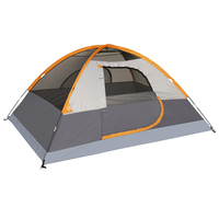 Tente de camping 1-2 personnes, une chambre, en aluminium, double couche, ultralégère, quatre saisons, imperméable 3000 mm, pour randonnée et backpacking