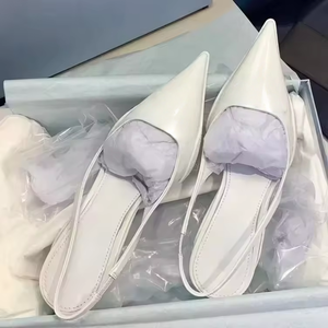 Zapatos de Tacón Elegantes y Sensuales para Mujer, Sandalias de Tacón de Cuero de Alta Calidad, Zapatos de Diseñador - Product Image 5