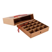 Produit populaire ZY Packaging boîte-cadeau en carton ondulé pour plateau d'oeufs avec tiroir avec sac boîtes de transport d'oeufs d'oie de canard à cellules personnalisées