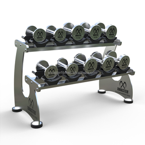 Support de rangement pour haltères Xmaster, support pour 10 paires, commercial - Product Image 2