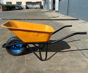 व्हील बैरो के लिए यूक्रेन पूर्व यूरोप बाजार लोड 150kg 80L 4.00-<span class=keywords><strong>8</strong></span> इंच साँस का पहिया भारी शुल्क wheelbarrow - Product Image 2