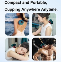 Fitdash équipement de ventouses professionnel TENS thérapie de ventouses sous vide électrique tasses de thérapie par la lumière rouge