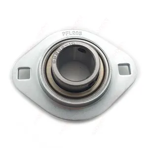 HXHV SBPFL205-16 Stainless Steel Housing Plastic Seal Pillow Block Bearing