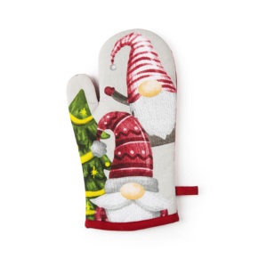 Guanto da Forno Excelsa Gnomo Friends in Cotone 32xH2x18 Cm Multicolore - Product Image 1