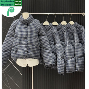 Vestes longues matelassées populaires de style coréen, manteaux d'hiver en duvet d'oie de créateur pour femmes, achat en gros et revente en ligne - Product Image 3