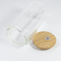 Bouteille d'eau en plastique transparente réutilisable à double paroi de 20 oz, pré-percée, sans BPA, avec couvercles à paille, revêtement anti-corrosion, compatible lave-vaisselle