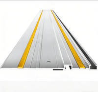 Rail de guidage linéaire en alliage d'aluminium de 800 mm pour le travail du bois, connectable, rail de guidage pour scie circulaire pour une coupe assistée
