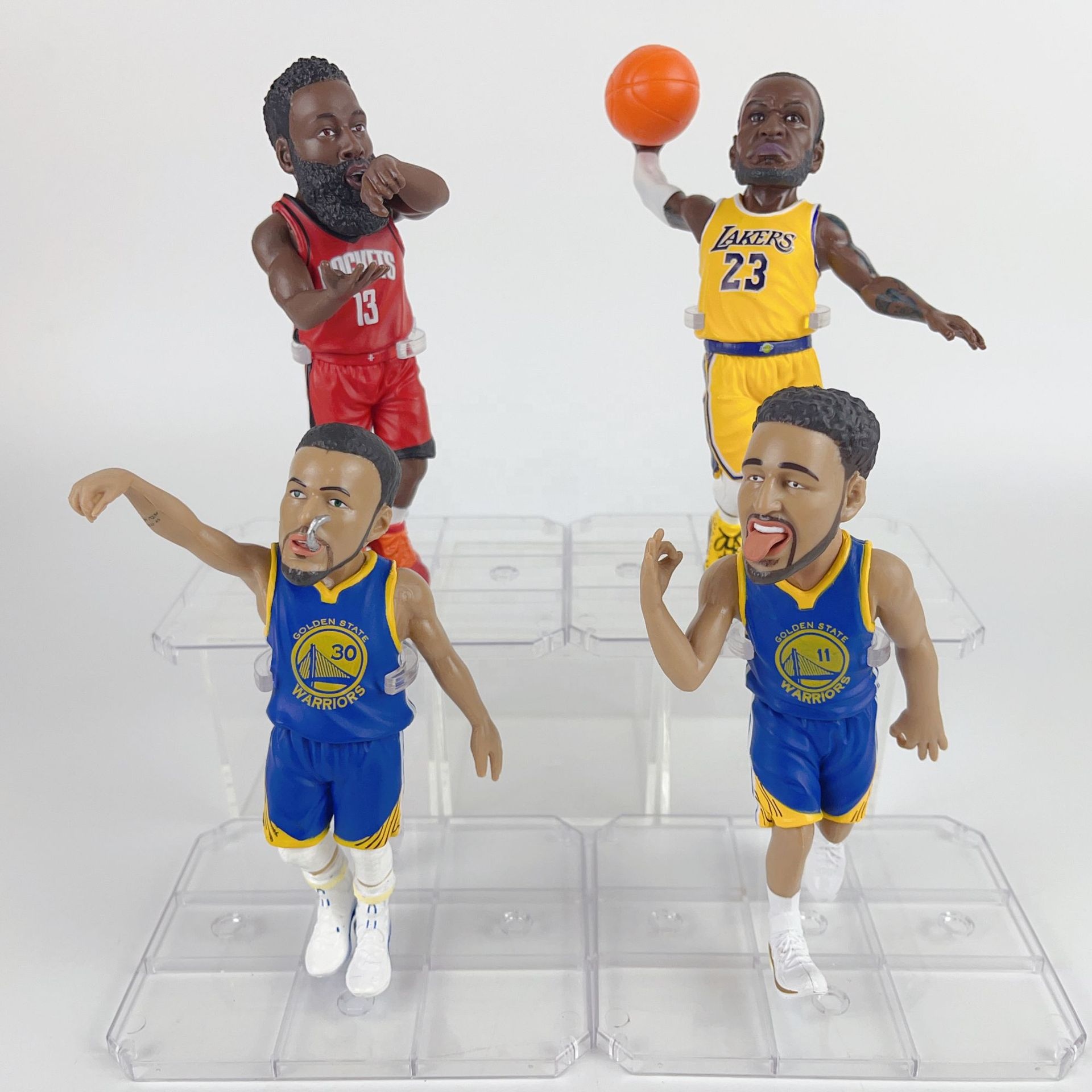 NBA Star Figurines - Lebron James, Stephen Curry, & More