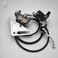 Ensemble de supports de frein arrière en alliage d'aluminium anodisé CNC pour Tuttio Ultra Bee Soleil 01 Yozma 10 Accessoires de moto